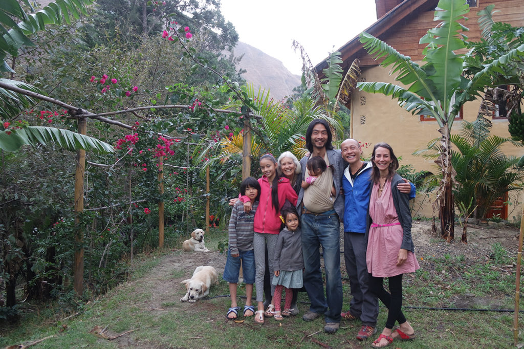 The beautiful family I stayed with (AirBnB)
